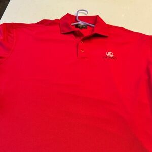 The Legacy Men's Red Polo Shirt plenty runs big xl xxl